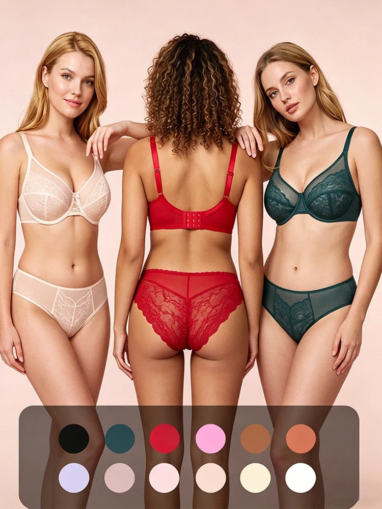 Full Coverage Lace Minimizer Bra – Lift, Shape & Smooth Instantly