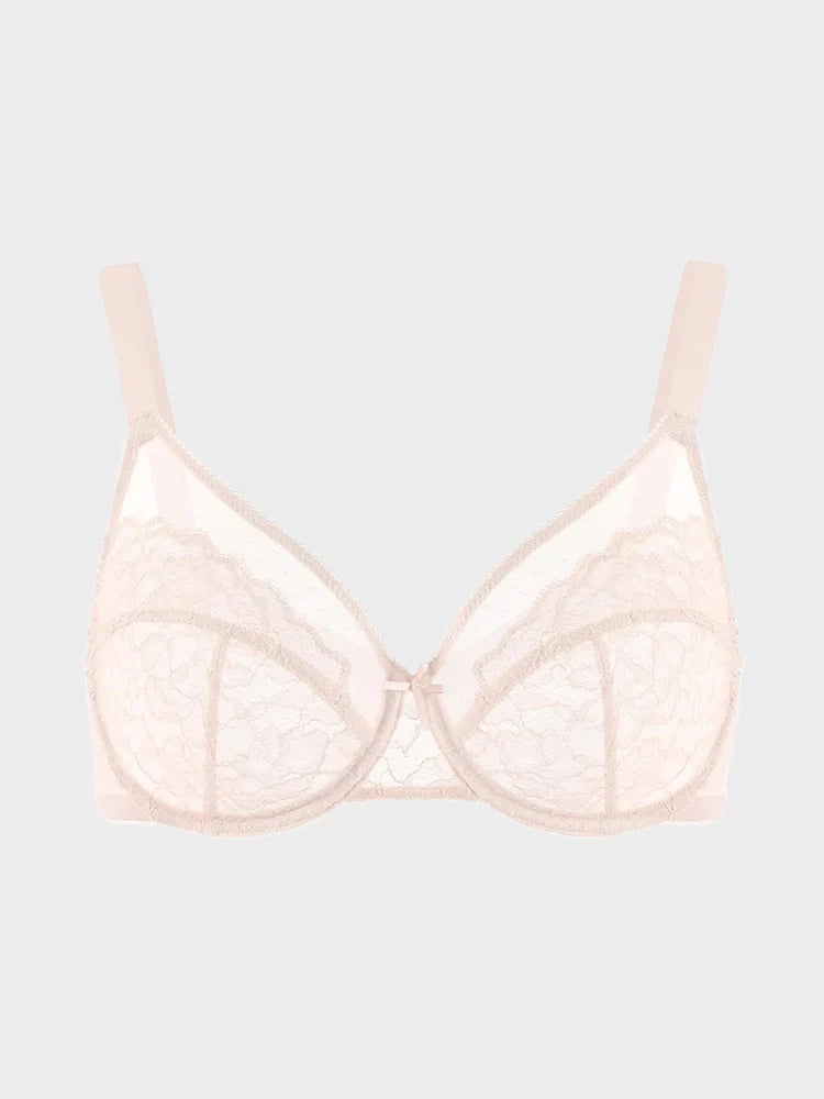 Full Coverage Lace Minimizer Bra – Lift, Shape & Smooth Instantly