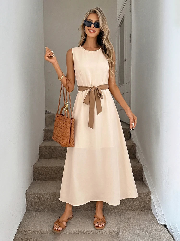 Women's A-Line Sleeveless Dress