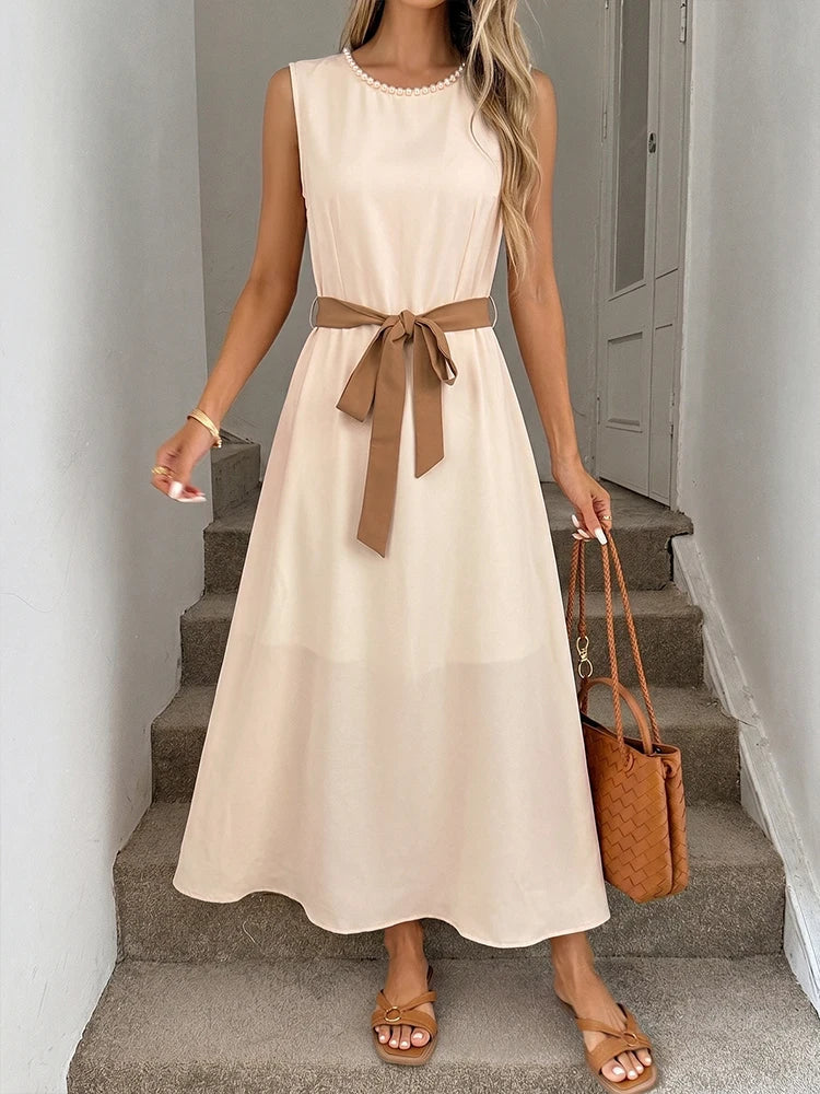 Women's A-Line Sleeveless Dress