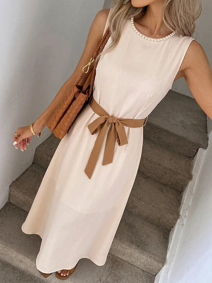 Women's A-Line Sleeveless Dress