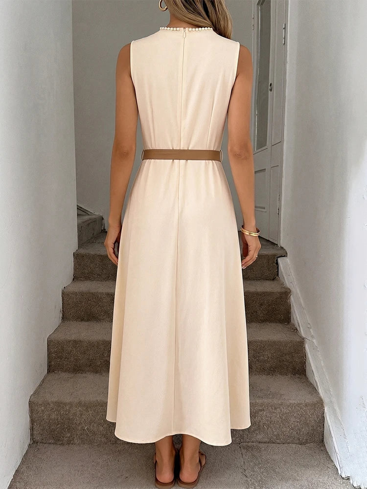 Women's A-Line Sleeveless Dress