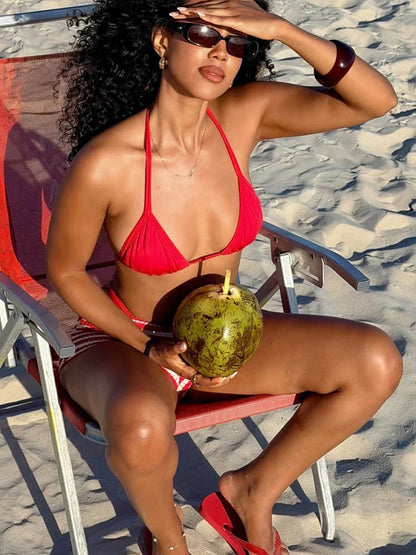 Women's 3 Piece Summer Beach Bikini Set