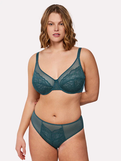 Full Coverage Lace Minimizer Bra – Lift, Shape & Smooth Instantly