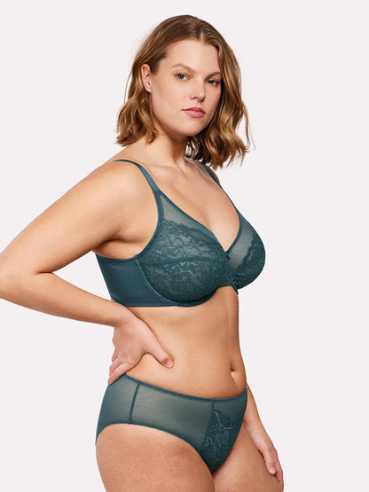 Full Coverage Lace Minimizer Bra – Lift, Shape & Smooth Instantly