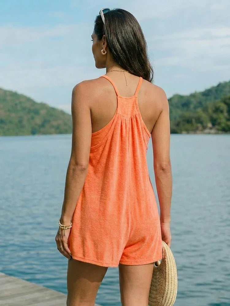 2-in-1 Lounge Romper Dress