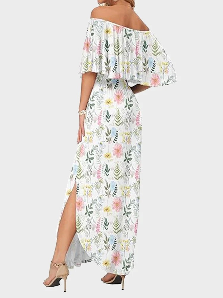 Women's Plus Size Off The Shoulder Dress