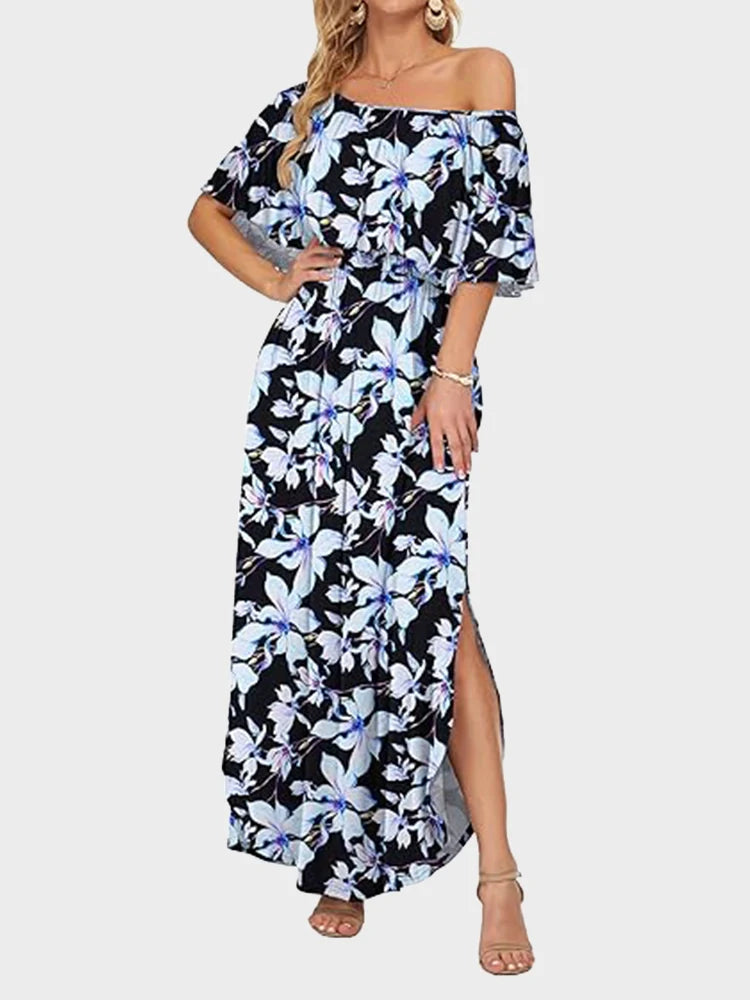 Women's Plus Size Off The Shoulder Dress