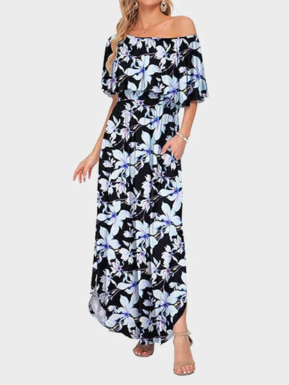 Women's Plus Size Off The Shoulder Dress