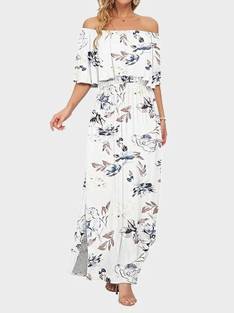 Women's Plus Size Off The Shoulder Dress