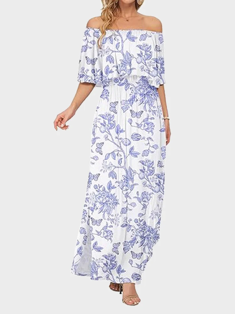 Women's Plus Size Off The Shoulder Dress