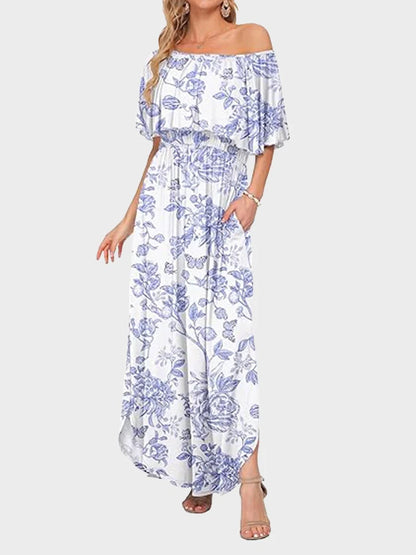 Women's Plus Size Off The Shoulder Dress
