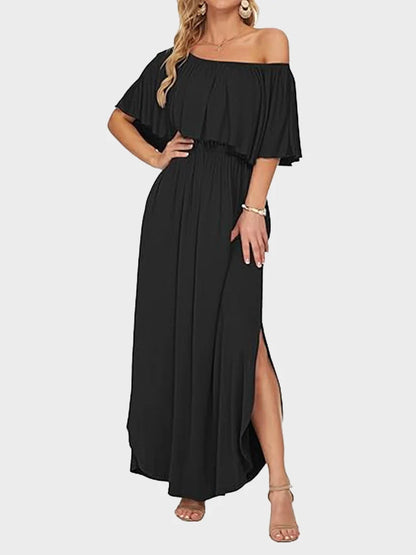 Women's Plus Size Off The Shoulder Dress