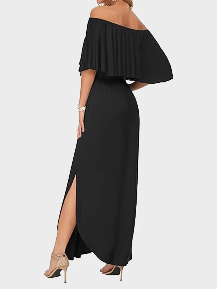 Women's Plus Size Off The Shoulder Dress