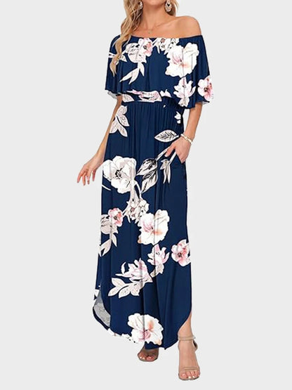 Women's Plus Size Off The Shoulder Dress