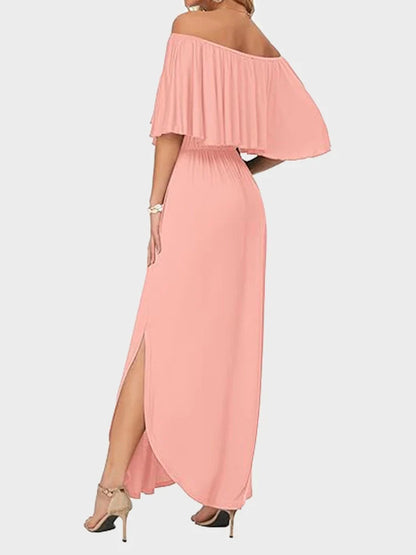 Women's Plus Size Off The Shoulder Dress