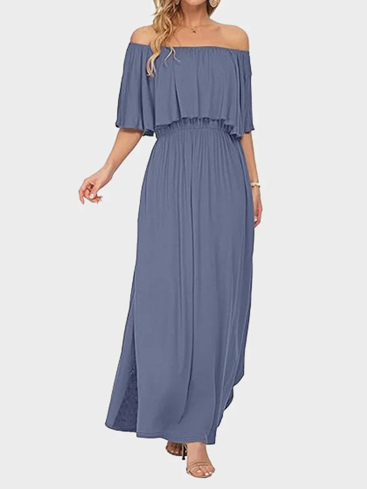 Women's Plus Size Off The Shoulder Dress