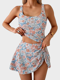 Blue Floral / Two-Piece