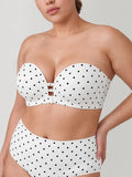 White polka dot